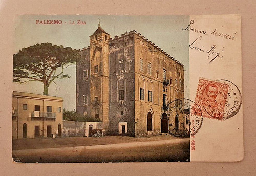 Cartolina palermo zisa - la,