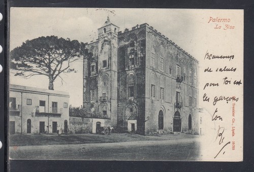 Cartolina palermo zisa u236 - palermo,